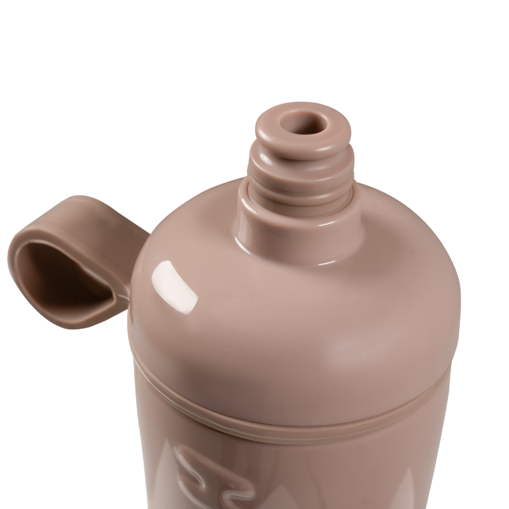 Mauve Squeeze Bottle with Open Cap