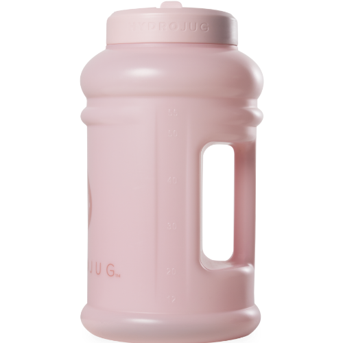 HydroJug Pink Sand Pro Jug V2 (73oz) – Side Profile