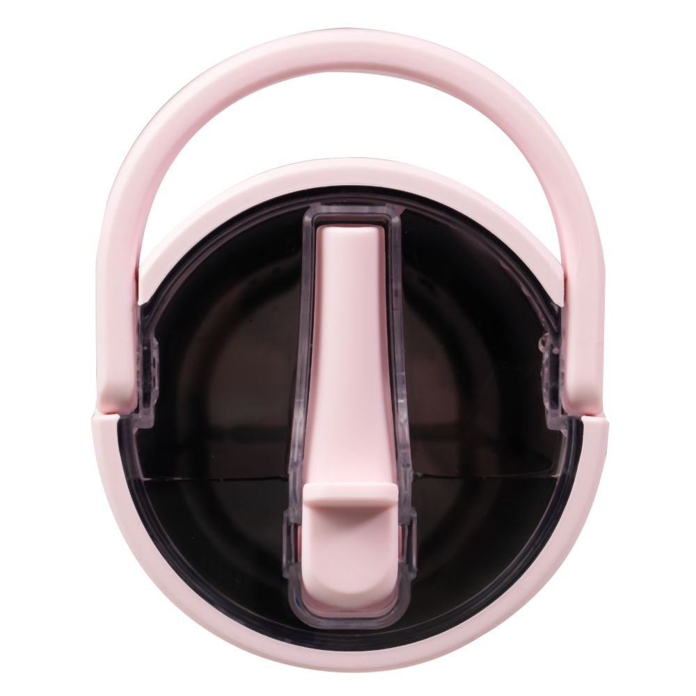 Pink Gingham Sport Lid 32oz