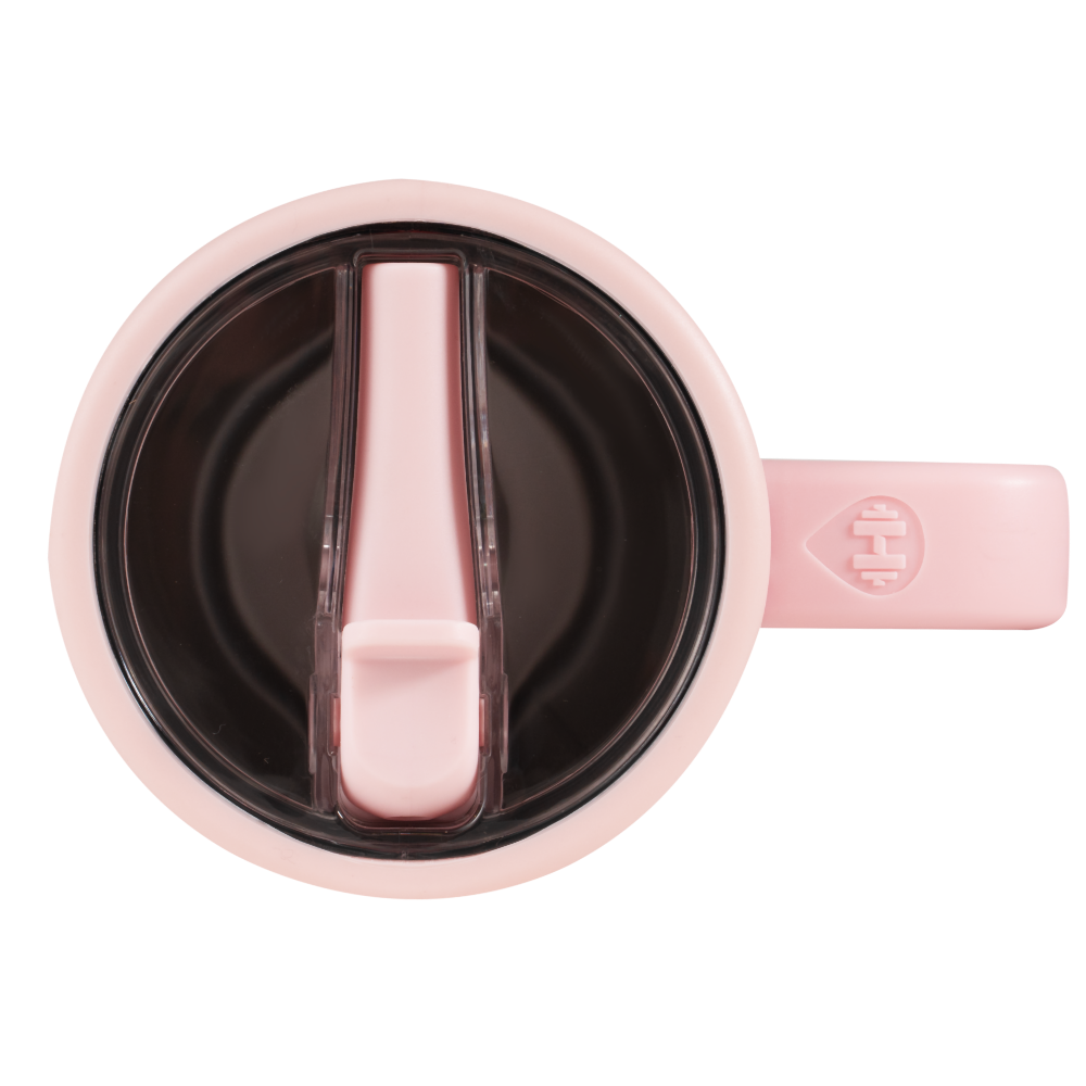 Pink Strawberries Traveler Lid