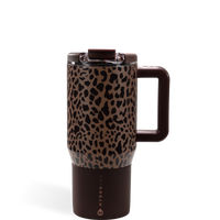 Brown Leopard Coffee Traveler 20oz product image
