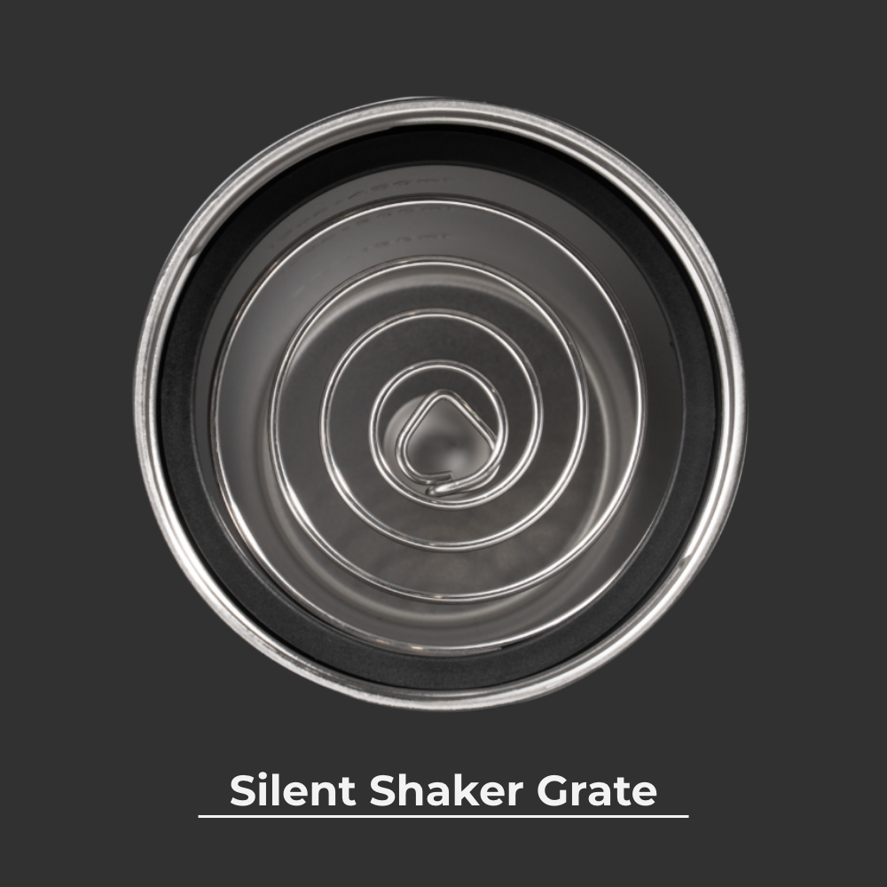 Black Leopard Insulated Shaker 24oz with Silent Mixing Grate