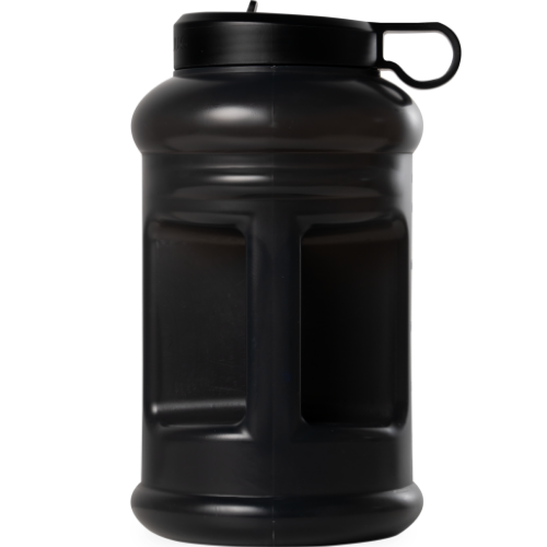 HydroJug Black Pro Jug V2 (73oz) – Back View