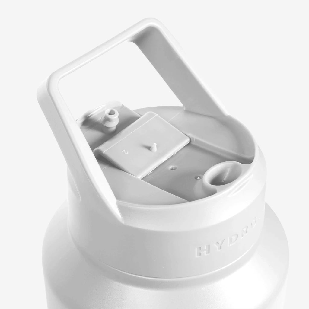 White Sport (64oz) with Closed Flip-Top Lid